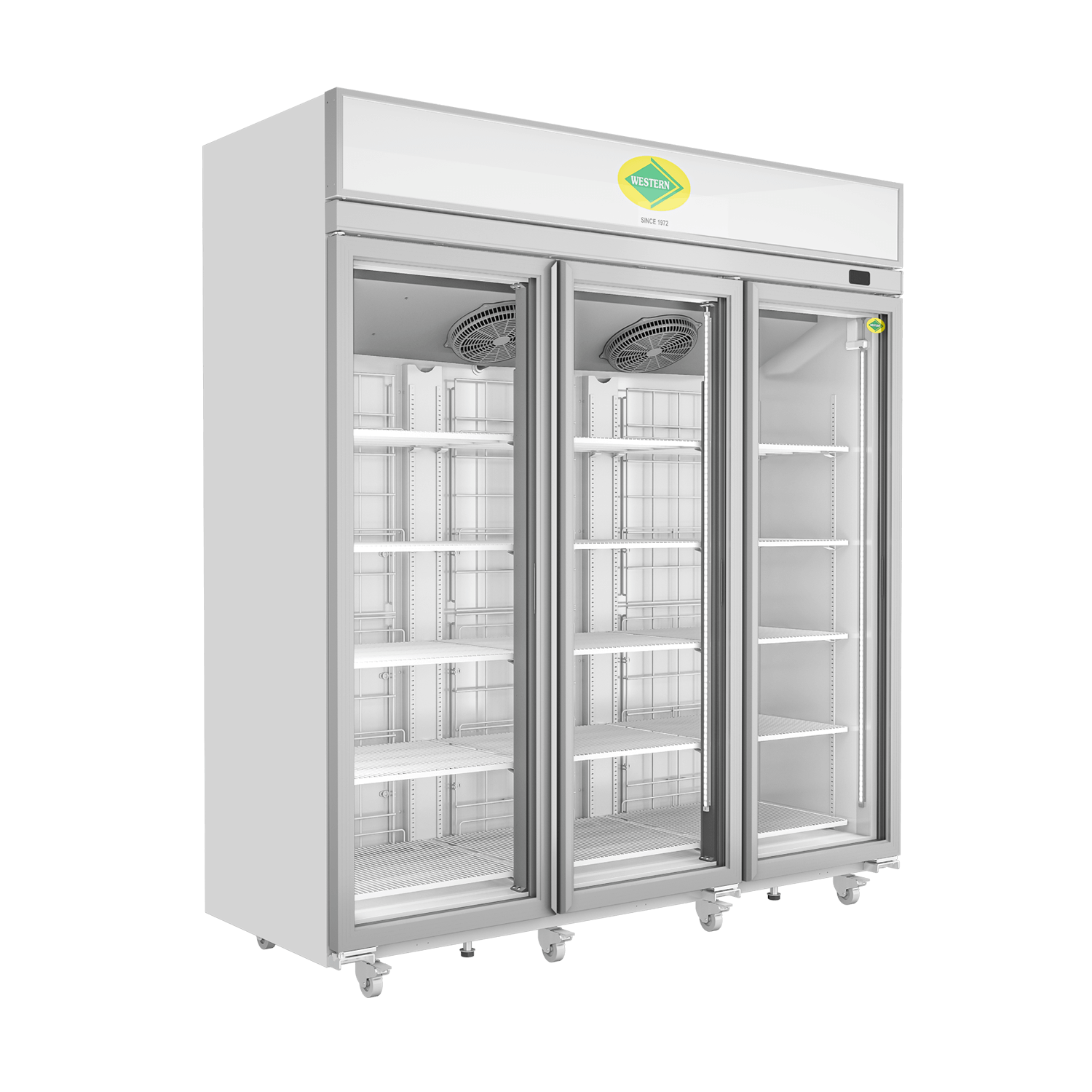 Triple Door Vertical Chiller